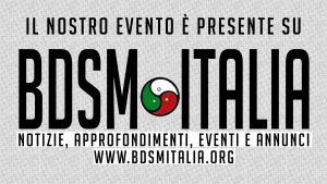 Il nostro evento è presente su BDSM ITALIA